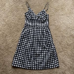 Banana Republic Black White Dress Size 2